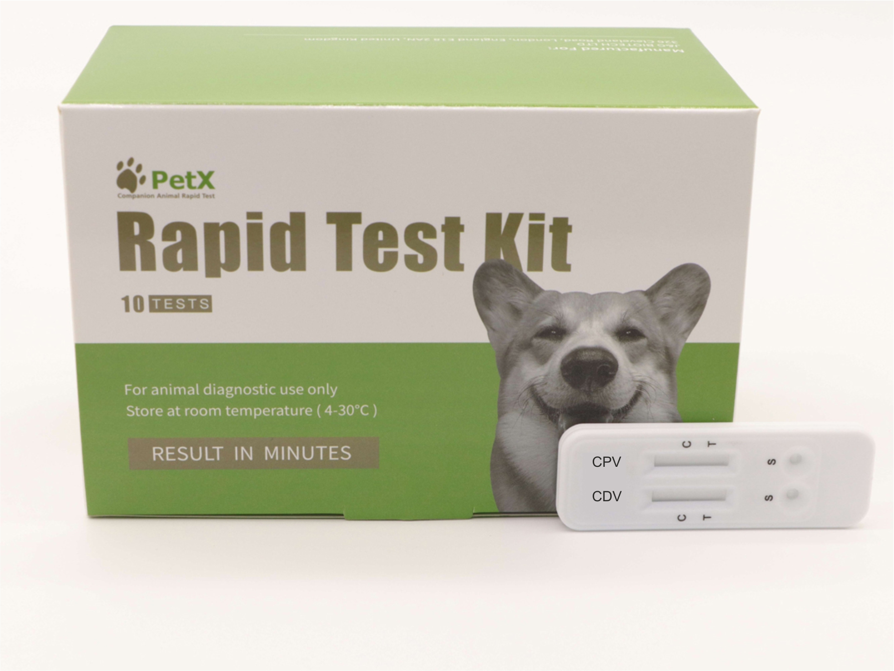 CPV/CDV Antigen Combo Test Kit (CPV-CDV Ag)