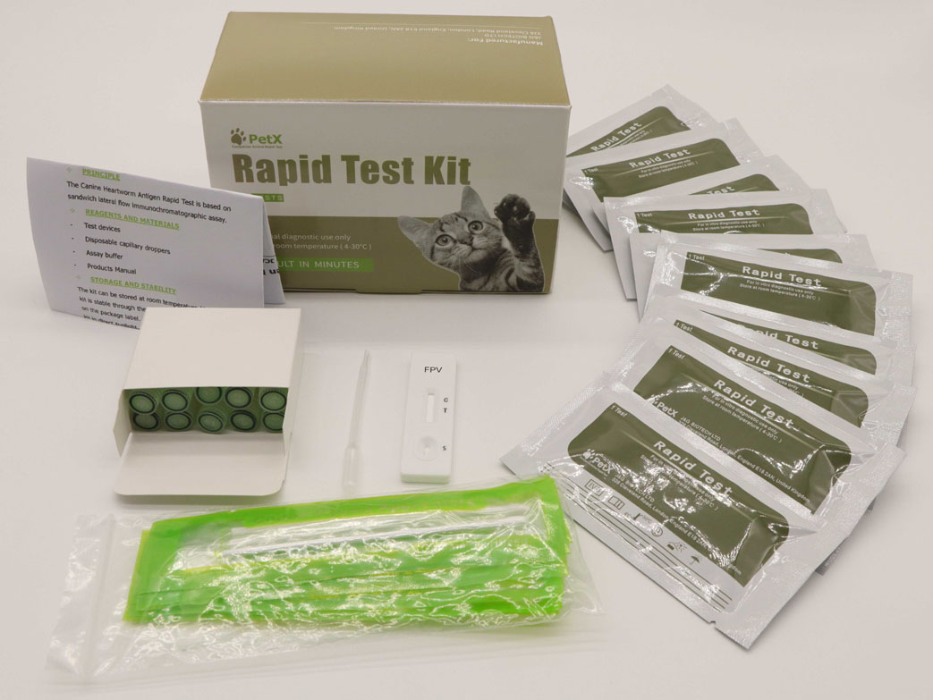 Feline Panleukopenia Antigen Test Kit (FPV Ag)