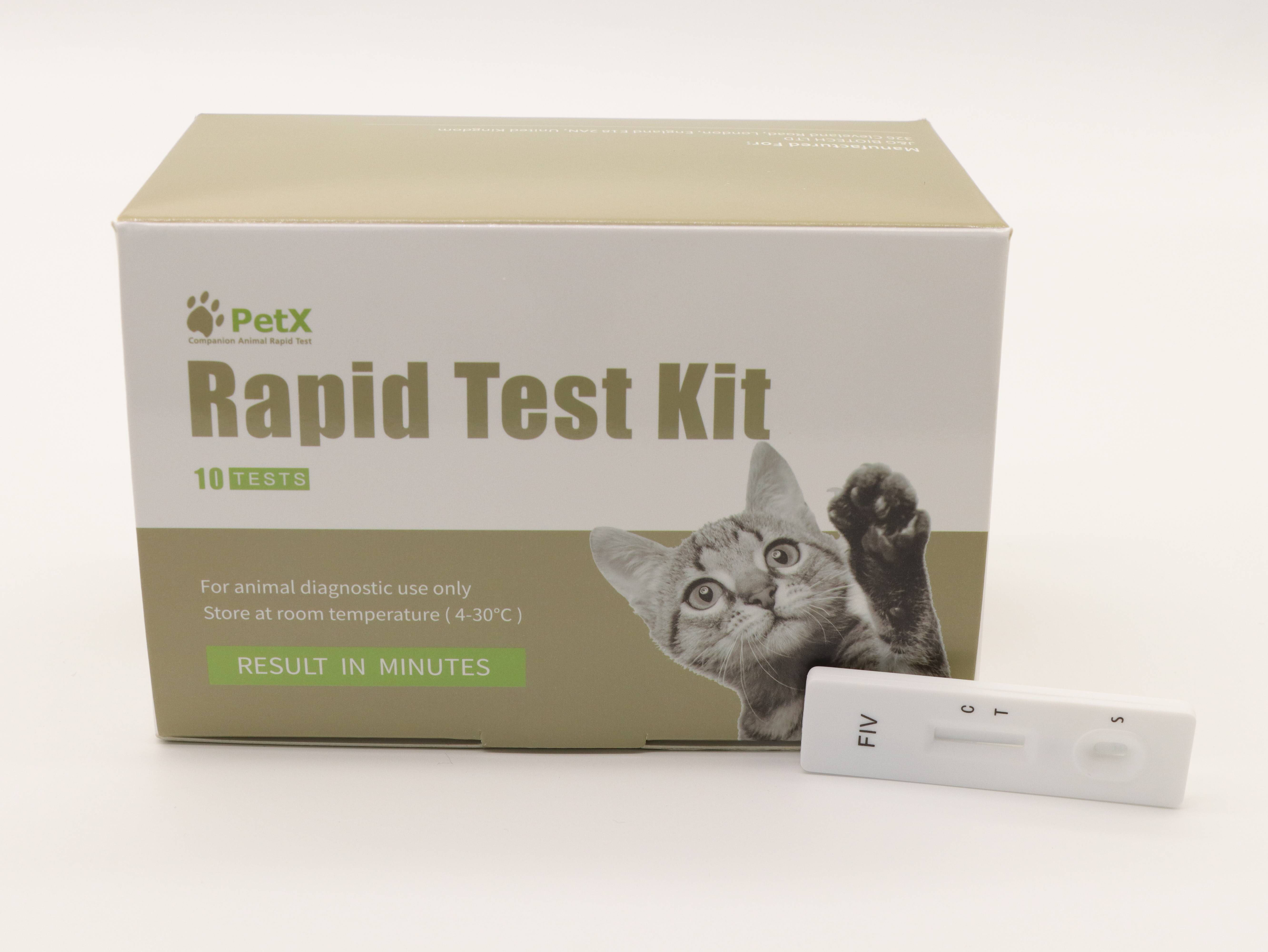 Feline Immunodeficiency Virus Antibody Test Kit (FIV Ab)