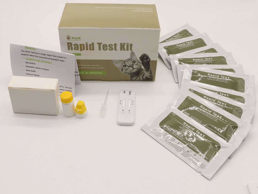 FIVAb/FeLVAg ComboTest Kit (FIV Ab / FeLV Ag)