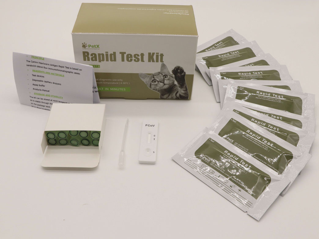 Feline Coronavirus Antibody Test Kit (FCoV Ab)