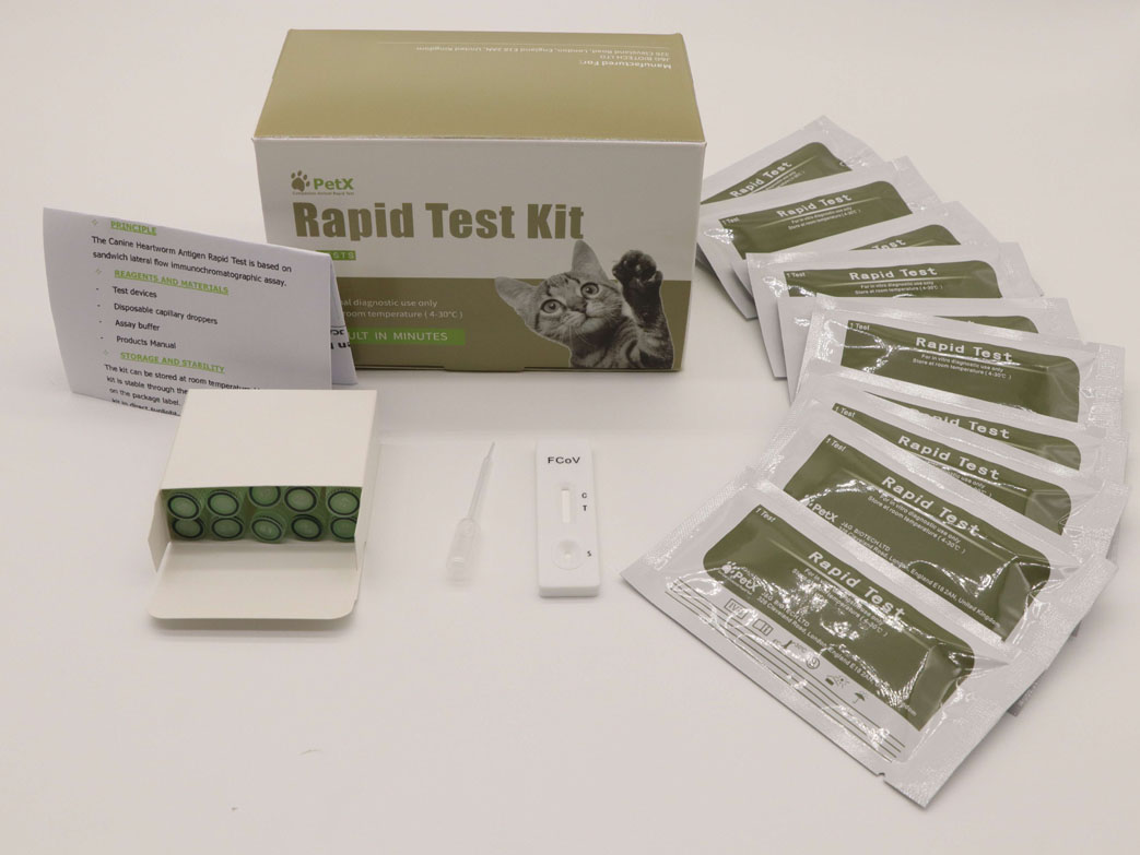 Feline Coronavirus Antibody 2.0 Test Kit (FCoV Ab 2.0)