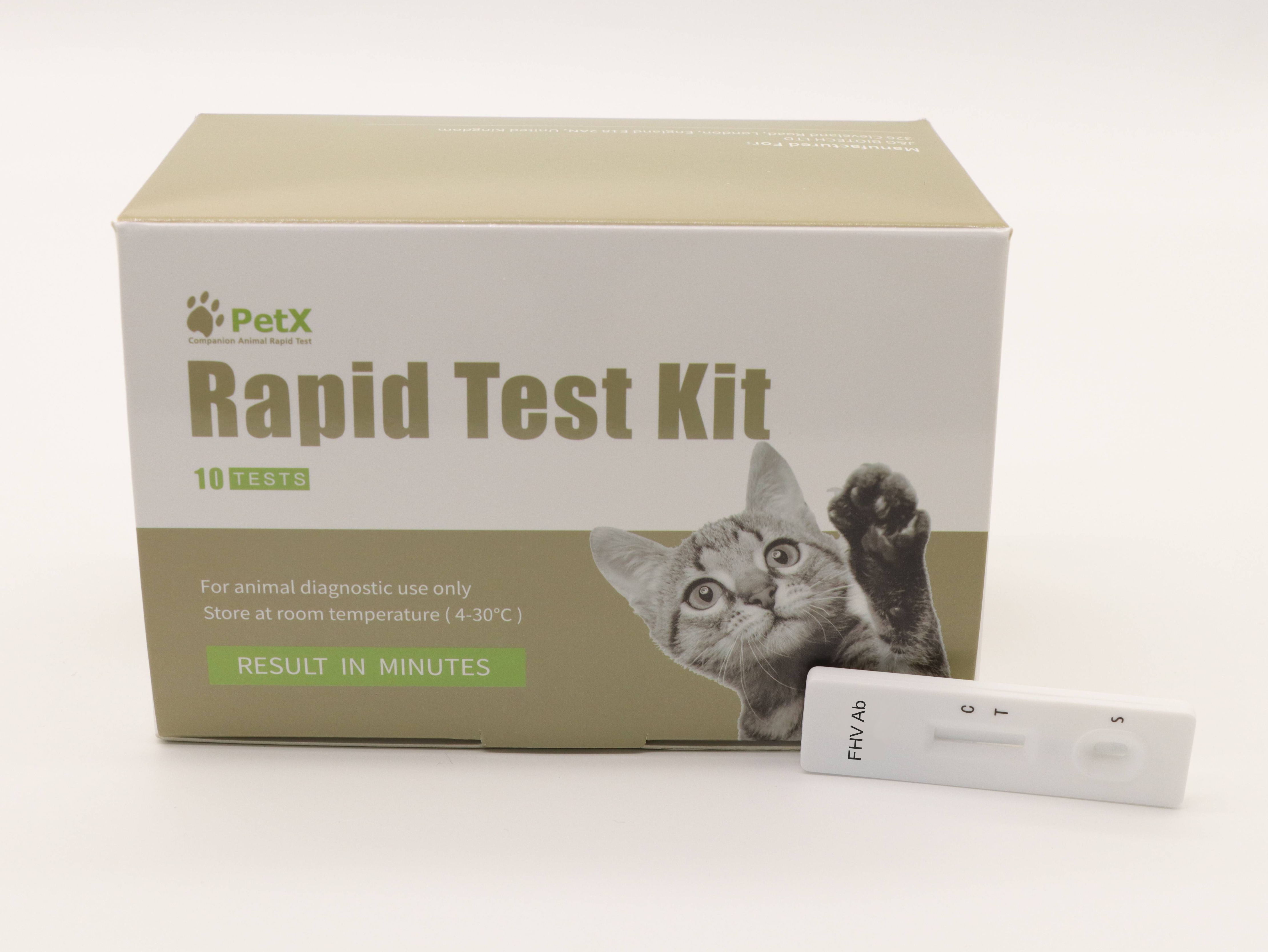Feline Herpesvirus Type-1 Antibody Test Kit (FHV Ab)