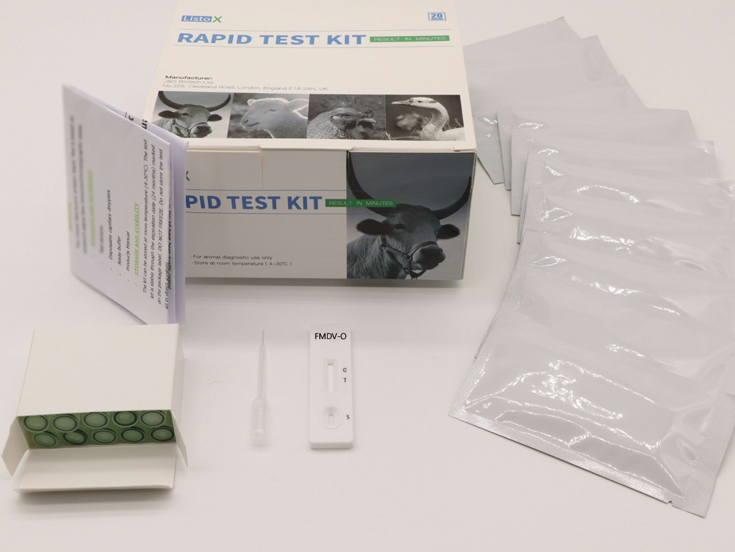 Foot and Mouth Diseases Virus Serotype-O Antibody Test Kit (FMDV-O Ab)