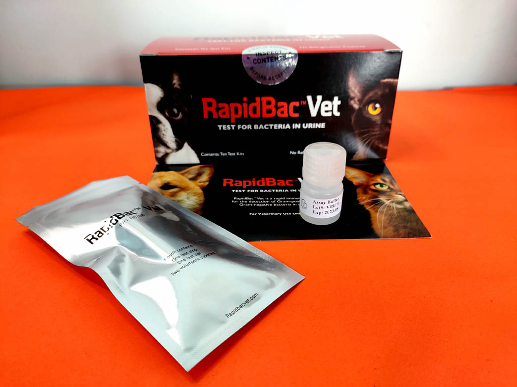 RapidBac™ Vet Test Kit for Bacteria in Urine