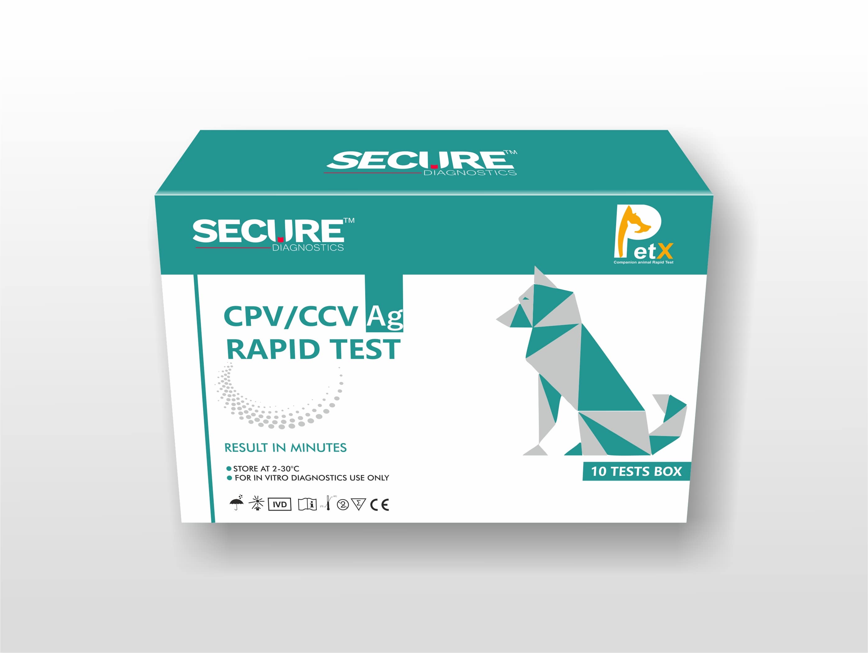Canine Parvovirus/Coronavirus Quantitative (CPV/CCV Ag) Antigen Test kit