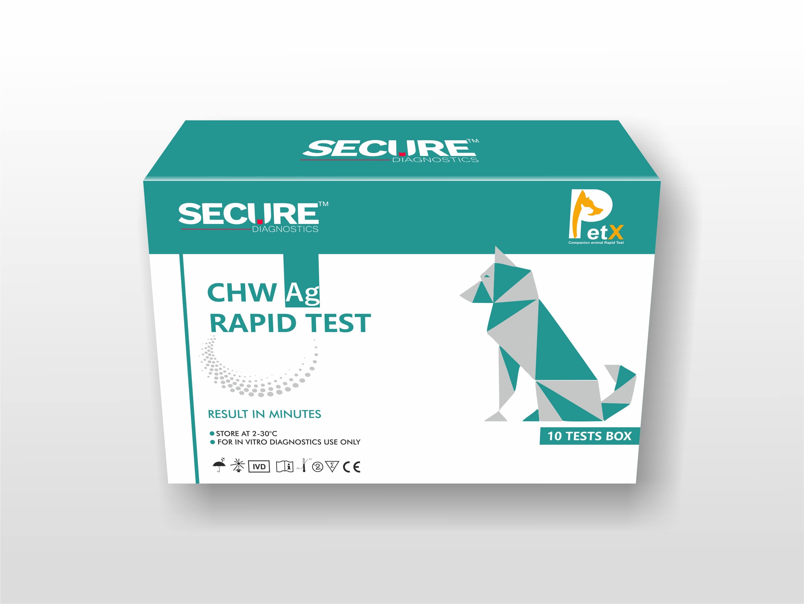 Canine Heartwarm Quantitative (CHW Ag) Antigen Test kit