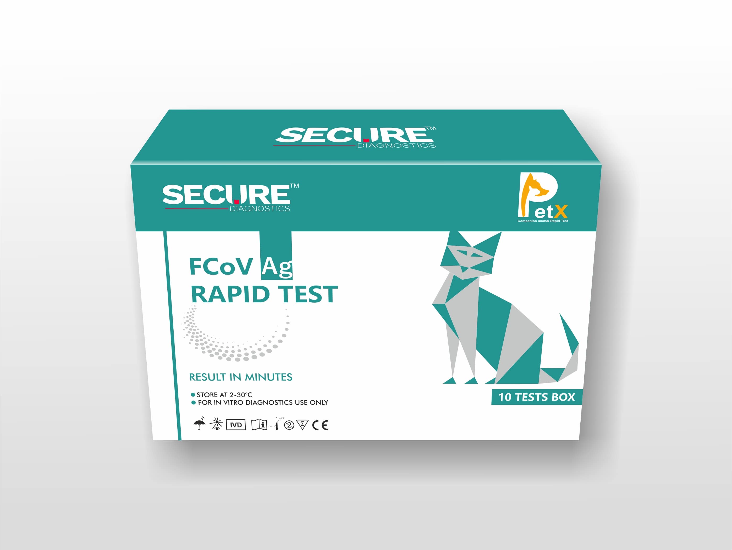Feline Coronavirus Quantitative (fCoV Ag) Antigen Test kit