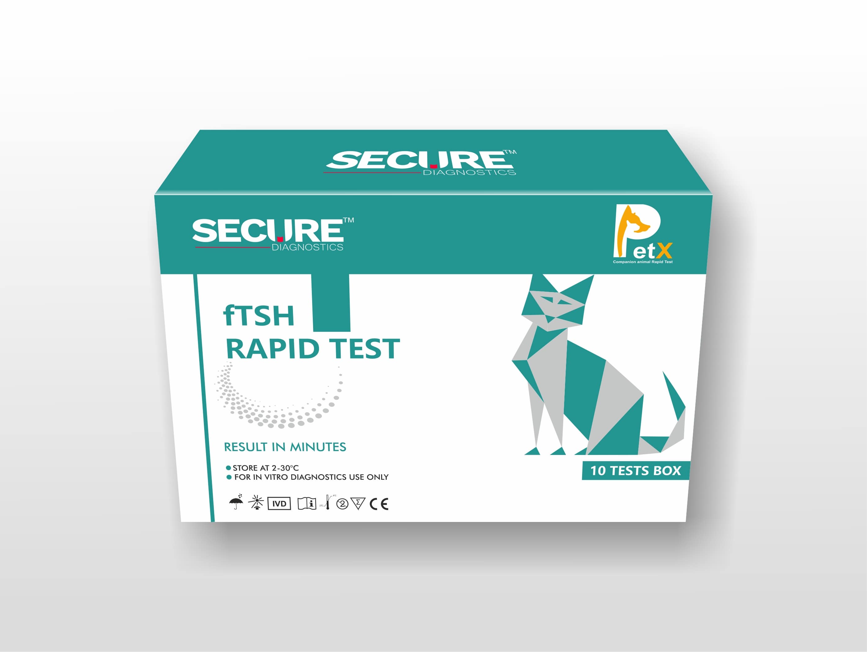 Feline Thyroid-Stimulating Hormone Quantitative (fTSH) Test kit